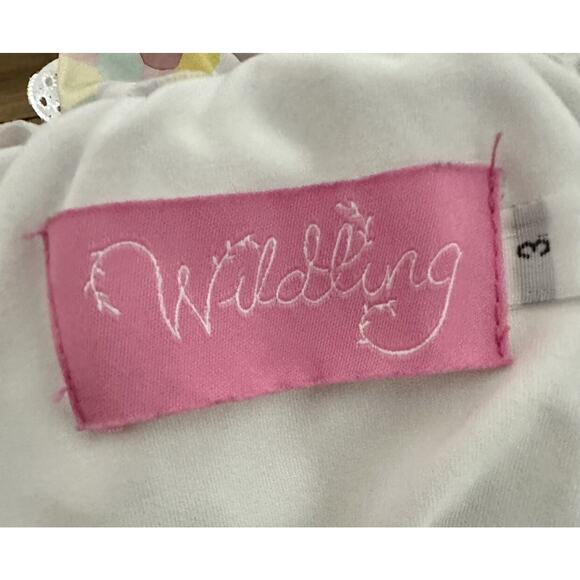 Wildling Well Dressed Wolf Mermaid Scallop Tiles Ruffle Lace One Piece Swimsuit - Picture 7 of 7